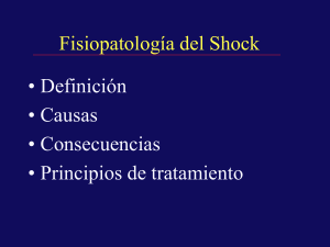 Fisiopatología del Shock - copia