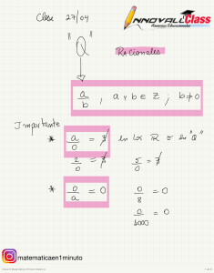 Clase 6 Matemática Primero Medio A 2