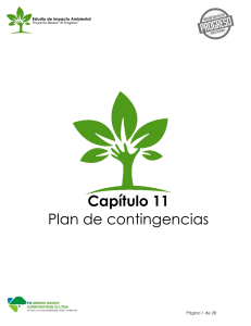 14. EIA Cap11 Plan de contingencias