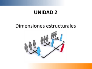 UNIDAD 2 Dimensiones estructurales