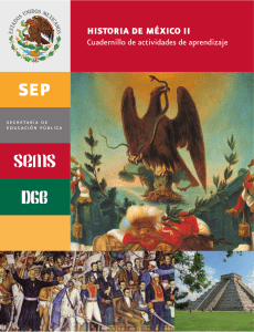 HIST. DE MEX.II Cuadernillo de Ejercicios Bachillerato