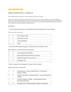 C TSCM62 65 sample questions