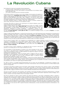 La revolucion cubana