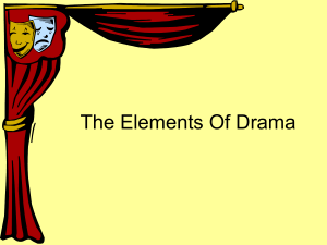 Elements Of Drama
