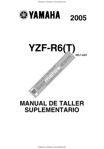 Manual Yamaha YZF-R6 2005