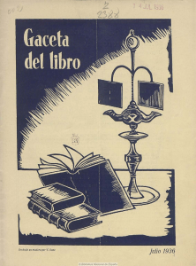Gaceta del libro. 7-1936, no. 21