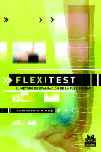 Libro 2005 Flexitest el método de la evaluación de la flexibilidad