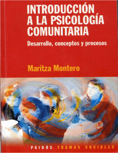 libro-montero-introduccion-a-la-psicologia-comunitaria