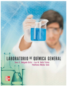 Laboratorio de Química General - Sara E. Delgado Ortiz