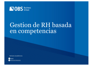Gestion de RH basada en Competencias