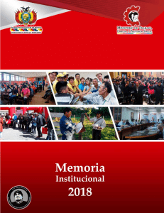 memoria 2018 Ministerio de Trabajo