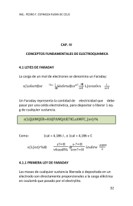 Leyes de Faraday y Electroquímica: Conceptos Fundamentales