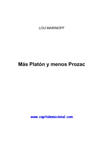 lou-marinof Mas Platón menos Prozac