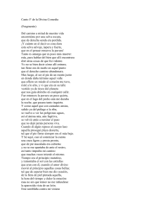 Dante - Canto I (fragmento)