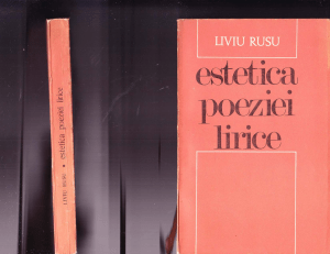 Estetica poeziei lirice - Liviu rusu