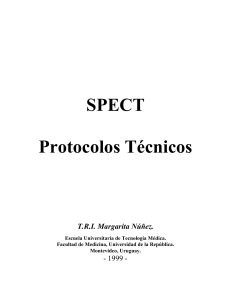 Protocolos tecnicos de estudios SPECT autor Margarita Nuñez