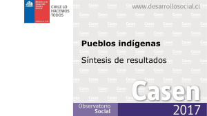 Casen 2017 Pueblos Indigenas
