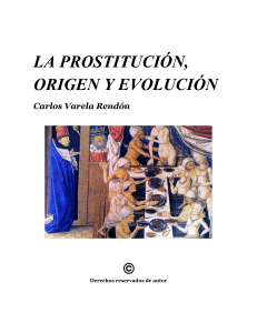 la prostitucion  origen y evolucion