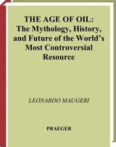 The age of oil