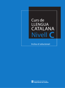 Curs de llengua catalana. Nivell C