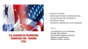 TLC Panamá  Estados Unidos