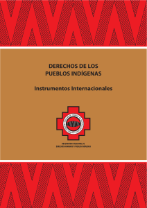 DERECHOS DE LOS PUEBLOS INDIGENAS (INSTRUMENTOS  INTERNACIONALES)