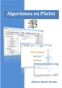 Algoritmos en PSeInt v2