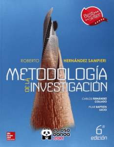 Metodologia de la Investigacion Roberto Hernández Sampieri