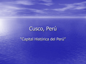 Cusco, Perú CCSS