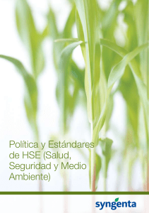 HSE Booklet Spanish