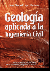 GEOLOGIA APLICADA A LA INGENIERIA CIVIL
