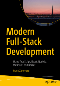 Full-Stack,TypeScript, React, Node.js, Webpack, and Docker