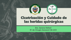 01. Cicatrizacion y cuidado de las heridas