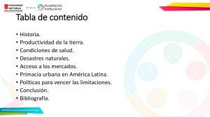 Geografia y Desarrollo Economico en America Latina Exposición