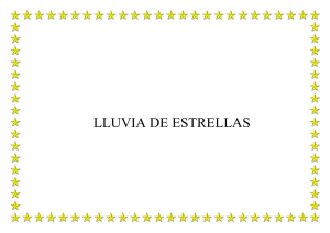 CENEFA LLUVIA DE ESTRELLAS
