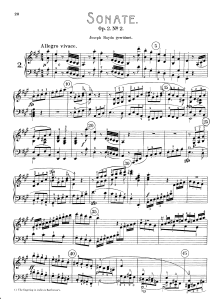 Sonata No. 2 in A Major, Op. 2 No. 2