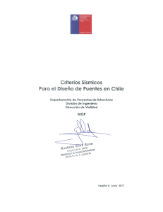 Criterios Sismicos  para el Diseno De Puentes rev0 - 2017