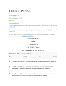 codigo penal bolivia version original