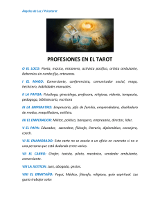 PROFESIONES EN EL TAROT