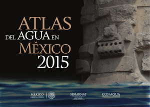 Atlas del agua en Mexico 2015