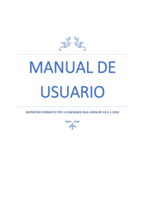 Manual de usuario IDEA (Importar PDF a CaseWare IDEA)