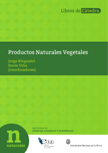 RINGUELET-Productos Naturales Vegetales (2013)