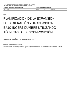 PLANIFICACIÓN DE LA EXPANSIÓN GENERACION Y TRANSMISION