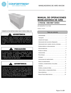 manual de operaciones manejadoras de aire
