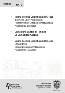 Norma NTC 4595-Ambientes Escolares