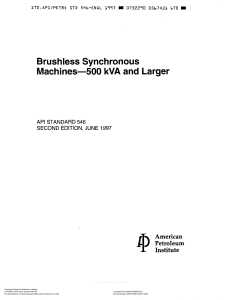 API-546 Synchronous-Machines