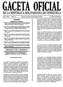 Ley Orgánica de Aduanas Venezolana -