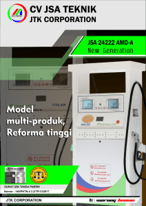 Brosur  Fuel Dispenser JSA 21222 AMD-A New Generation