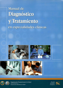 Manual de Diagnostico y Tratamiento en especialidades clinicas