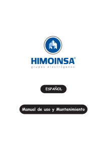 Manual de mantenimiento de generadores Himoinsa